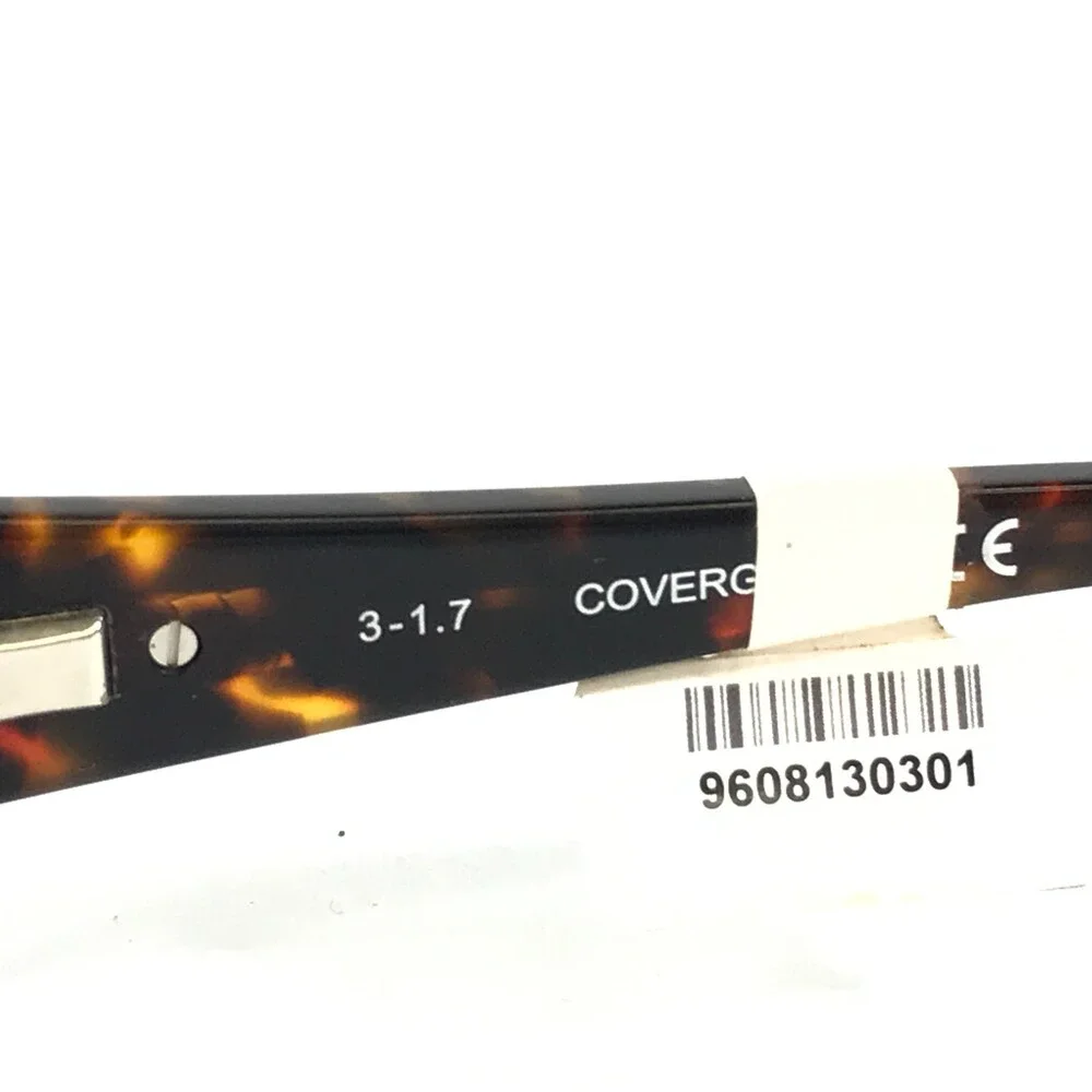 Covergirl Eyeglasses Frames CG0451 005 Black Brown Rectangle Full Rim 54-16-140
